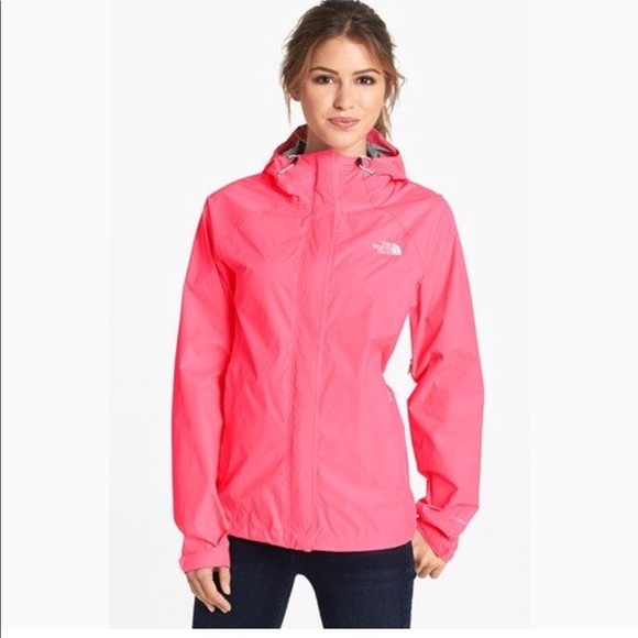 North face rain coat